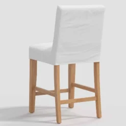 Nazanin Slipcover Counter Height Barstool Twill White - Threshold™ 7 Nazanin Slipcover Counter Height Barstool Twill White - Threshold™ -Threshold GUEST 39492191 5298 4370 b788 c7150e0059c3