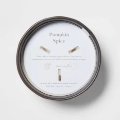 16oz Blackened Bowl Ceramic With Multi Woodwick And Dustcover Warm Cider + Cinnamon Candle Black - Threshold™ 7 16oz Blackened Bowl Ceramic With Multi Woodwick And Dustcover Warm Cider + Cinnamon Candle Black - Threshold™ -Threshold GUEST 39df4315 42cc 4604 ac4f f5b44bc84bef