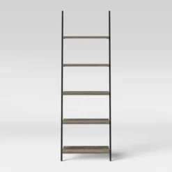72" Loring 5 Shelf Leaning Bookshelf - Threshold™ 16 72" Loring 5 Shelf Leaning Bookshelf - Threshold™ -Threshold GUEST 3b2af214 2cb4 4112 aa0d 454af67e18fa