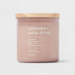 Glass Jar Lavender And Eucalyptus Candle - Threshold™ 7 Glass Jar Lavender And Eucalyptus Candle - Threshold™ -Threshold GUEST 3db36f68 f2c9 4561 a858 68d6584366c0