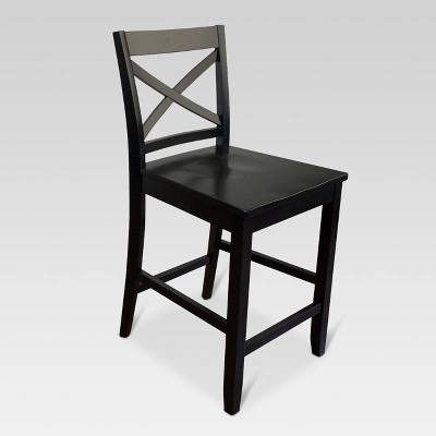 24" Carey Hardwood Counter Height Barstool - Threshold™ 3 24" Carey Hardwood Counter Height Barstool - Threshold™ - Image 3