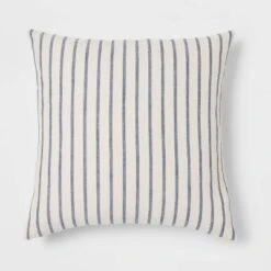 Oversized Cotton Striped Square Throw Pillow - Threshold™ -Threshold GUEST 4050bce7 16c7 4025 ba82 489e2d21a624