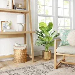 Medium Brass Planter - Threshold™