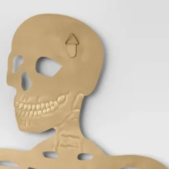45" Halloween Metal Posable Skeleton Gold - Threshold™ 5 45" Halloween Metal Posable Skeleton Gold - Threshold™ -Threshold GUEST 4415959a 3bdf 45e0 9983 e238893bcad9