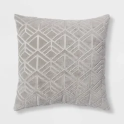 Euro Carved Velvet Jacquard Decorative Throw Pillow - Threshold™ -Threshold GUEST 44d0e0a7 6500 41a7 9da5 c380e3ba0f3b