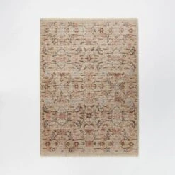 Rockland Hand Knotted Distressed Persian Style Rug Ivory - Threshold™ Designed With Studio McGee 11 Rockland Hand Knotted Distressed Persian Style Rug Ivory - Threshold™ Designed With Studio McGee -Threshold GUEST 461c3425 35f3 4272 bdec cfd5c825b076