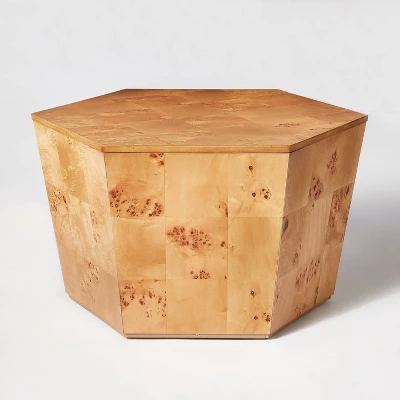 Ogden Burled Wood Coffee Table - Threshold™ Designed With Studio McGee 2 Ogden Burled Wood Coffee Table - Threshold™ Designed With Studio McGee - Image 2