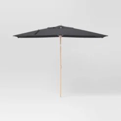 10'x6' Rectangular Market Patio Umbrella - Light Wood Pole - Threshold™ 28 10'x6' Rectangular Market Patio Umbrella - Light Wood Pole - Threshold™ -Threshold GUEST 4895440d 57b2 4054 9949 ec1dd94e5f67