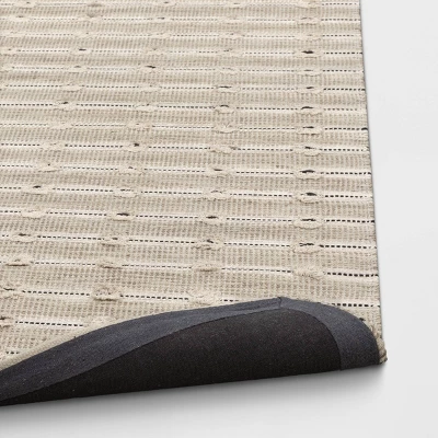 Woven Striped Flatweave Rug Black/Cream - Threshold™ 3 Woven Striped Flatweave Rug Black/Cream - Threshold™ - Image 3