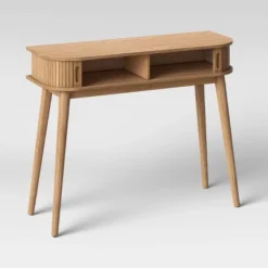 Adelpha Console Table With Sliding Doors Natural - Threshold™ -Threshold GUEST 4a121b37 cdd2 4398 8b9c ff8de537b96e