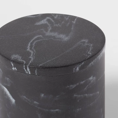 Marble Bath Canister Black - Threshold™ 3 Marble Bath Canister Black - Threshold™ - Image 3