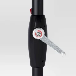 9'x9' Market Solar Patio Umbrella - Black Pole - Threshold™ -Threshold GUEST 4c248826 2a78 41b7 8ca2 181d585cab17