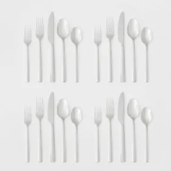 20pc Valona 18/10 Stainless Steel Flatware Set - Threshold Signature™ -Threshold GUEST 4c3f9743 f23d 47ec bf0b eb70275ae225