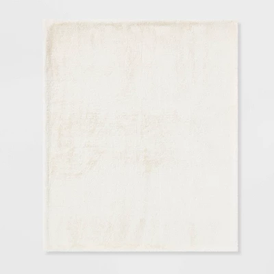 Faux Rabbit Fur Throw Blanket - Threshold™ 2 Faux Rabbit Fur Throw Blanket - Threshold™ - Image 2