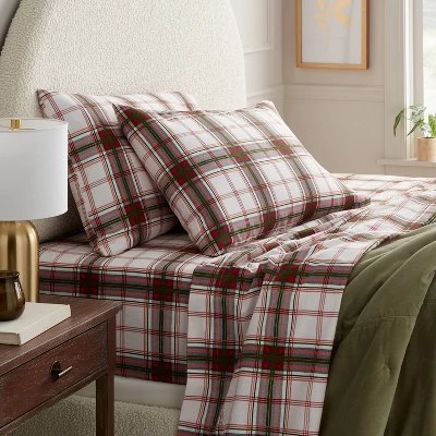 Holiday Flannel Sheet Set - Threshold™ 1 Holiday Flannel Sheet Set - Threshold™