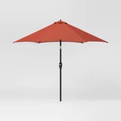 9'x9' Market Patio Umbrella - Black Pole - Threshold™ 28 9'x9' Market Patio Umbrella - Black Pole - Threshold™ -Threshold GUEST 4e13542d 5991 4506 8183 fa9e8493f02d