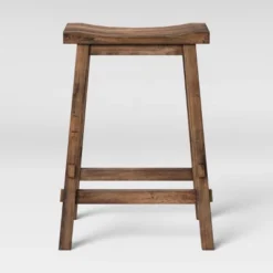 Halifax Farmhouse Wood Counter Height Barstool - Threshold™ -Threshold GUEST 4fc9d8b9 2666 4100 8cbe d9f8abd57e61