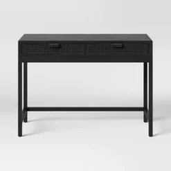Minsmere Writing Desk With Drawers Black - Threshold™ -Threshold GUEST 5094eea6 5a0c 4f67 9925 b2109f6d1141