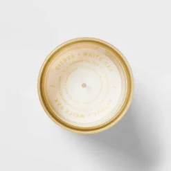 Wellness Jar Citrus And White Oak Candle Yellow - Threshold™ 9 Wellness Jar Citrus And White Oak Candle Yellow - Threshold™ -Threshold GUEST 50baa9e6 91bd 4748 825e 7835625829b3