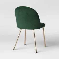 2pk Nils Brass Base Dining Chair Velvet Forest Green - Threshold™ 7 2pk Nils Brass Base Dining Chair Velvet Forest Green - Threshold™ -Threshold GUEST 523e0936 3dd9 4413 a50b 024e87508745