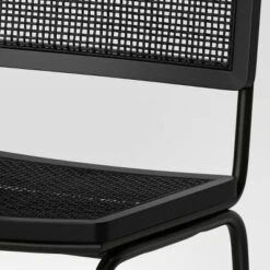 Errol Cane And Wood Dining Chair With Metal Legs Black - Threshold™ -Threshold GUEST 5279fd2d 6540 4b0a 9d4f b9e7a5700f6d