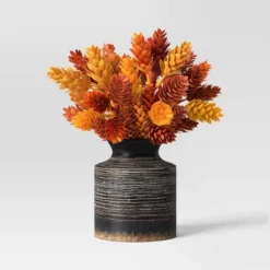 Hops Arrangement In Ceramic Pot - Threshold™ -Threshold GUEST 528672e3 a2c1 4498 8858 af128a44e3bb