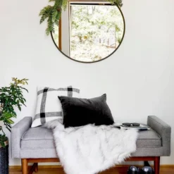 Verken Mid Century Modern Settee Bench - Threshold™ 19 Verken Mid Century Modern Settee Bench - Threshold™ -Threshold GUEST 53e43629 fa4d 4f8e b805 dc6a74a97c71