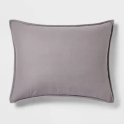 Washed Cotton Sateen Quilt Sham - Threshold™ -Threshold GUEST 5438c878 92e4 4299 a170 29b8a2f3d473