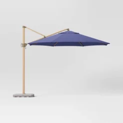 11'x11' Offset Patio Umbrella - Light Wood Pole - Threshold™ 15 11'x11' Offset Patio Umbrella - Light Wood Pole - Threshold™ -Threshold GUEST 544e7160 2f43 42b7 962e 5e64fe35ebc3