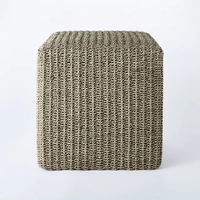 Lynwood Square Woven Cube Natural - Threshold™ Designed With Studio McGee 2 Lynwood Square Woven Cube Natural - Threshold™ Designed With Studio McGee - Image 2