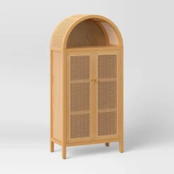 Woven Arched Wood Cabinet - Threshold™ -Threshold GUEST 55ee5cc0 3aff 4967 be03 2e31c724f280