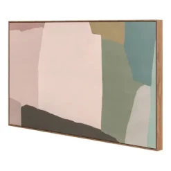 47" X 24" Mauve Abstract Framed Canvas - Threshold™ -Threshold GUEST 573ad1df aa51 4ac5 90de 67f76ede4ebc