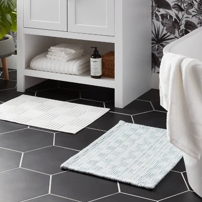 2pc 17"x24" Modern Rug Set - Threshold™ 1 2pc 17"x24" Modern Rug Set - Threshold™