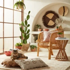 Aloysia Rattan End Table White - Threshold™ 5 Aloysia Rattan End Table White - Threshold™ -Threshold GUEST 5d9be464 45f7 492f 8046 be1f3dfb1fb8