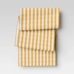 Cotton Gingham Check Table Runner Yellow - Threshold™ -Threshold GUEST 5e8f0d08 6baa 4918 b7c8 b3f929e8b37a
