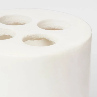 Marble Toothbrush Holder White - Threshold™ 3 Marble Toothbrush Holder White - Threshold™ - Image 3