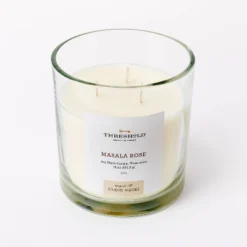 Clear Glass Masala Rose Candle White - Threshold™ Designed With Studio McGee 10 Clear Glass Masala Rose Candle White - Threshold™ Designed With Studio McGee -Threshold GUEST 6158848c d4f8 4efe 93c4 8a58a533ee09