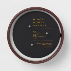 15oz Ceramic Jar 3-Wick Black Honey Vanilla Candle Plum Purple - Threshold™ 5 15oz Ceramic Jar 3-Wick Black Honey Vanilla Candle Plum Purple - Threshold™ -Threshold GUEST 628598e2 25c1 4401 a53c 5b759f517136