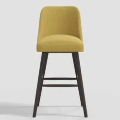Geller Modern Textured Linen Counter Height Barstool - Threshold™ -Threshold GUEST 62f28111 6cb9 4bde b521 eecc4d77b664