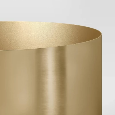 Brass Stand Planter - Threshold™ 2 Brass Stand Planter - Threshold™ - Image 2