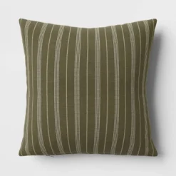 Cotton Flax Woven Striped Square Throw Pillow - Threshold™ 9 Cotton Flax Woven Striped Square Throw Pillow - Threshold™ -Threshold GUEST 650ad36d 6c78 4be8 b6fa 185fe0dc4e84