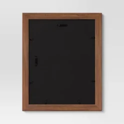 Wood Matted Wall Frame Midtone Woodgrain - Threshold™ -Threshold GUEST 652e3afc bcd4 4d1c a4be b6a369cdf1a3
