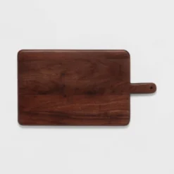 Large Wooden Rectangle Serving Board With Handle - Threshold™ -Threshold GUEST 666b3569 77eb 414e 898c 644d674044a8