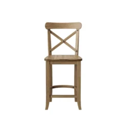 24" Litchfield X-Back Counter Height Barstool - Threshold -Threshold GUEST 69115f22 a320 41ef a5b0 e5873923d1cd