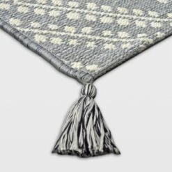 Diamond Tasseled Outdoor Rug - Threshold™ -Threshold GUEST 6ca779a9 1f9d 4cd2 9dd0 83485d7ae90a