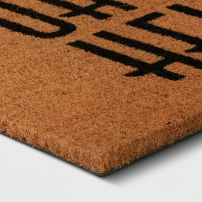 1'6"x2'6" Oh Hello Doormat Natural - Threshold™ 2 1'6"x2'6" Oh Hello Doormat Natural - Threshold™ - Image 2