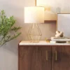 Large Geo Table Lamp Brass - Threshold™