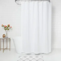 Woven Shower Curtain White - Threshold™