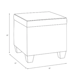 Ottoman Velvet - Skyline Furniture 9 Ottoman Velvet - Skyline Furniture -Threshold GUEST 7436bd5b 32d0 4025 9315 1ae5d1e69f02