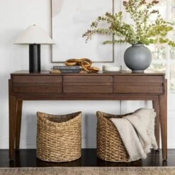 Herriman Wooden Console Table With Drawers - Threshold™ Designed With Studio McGee -Threshold GUEST 7491f2e7 b080 4efd 9593 1885baa15e4a